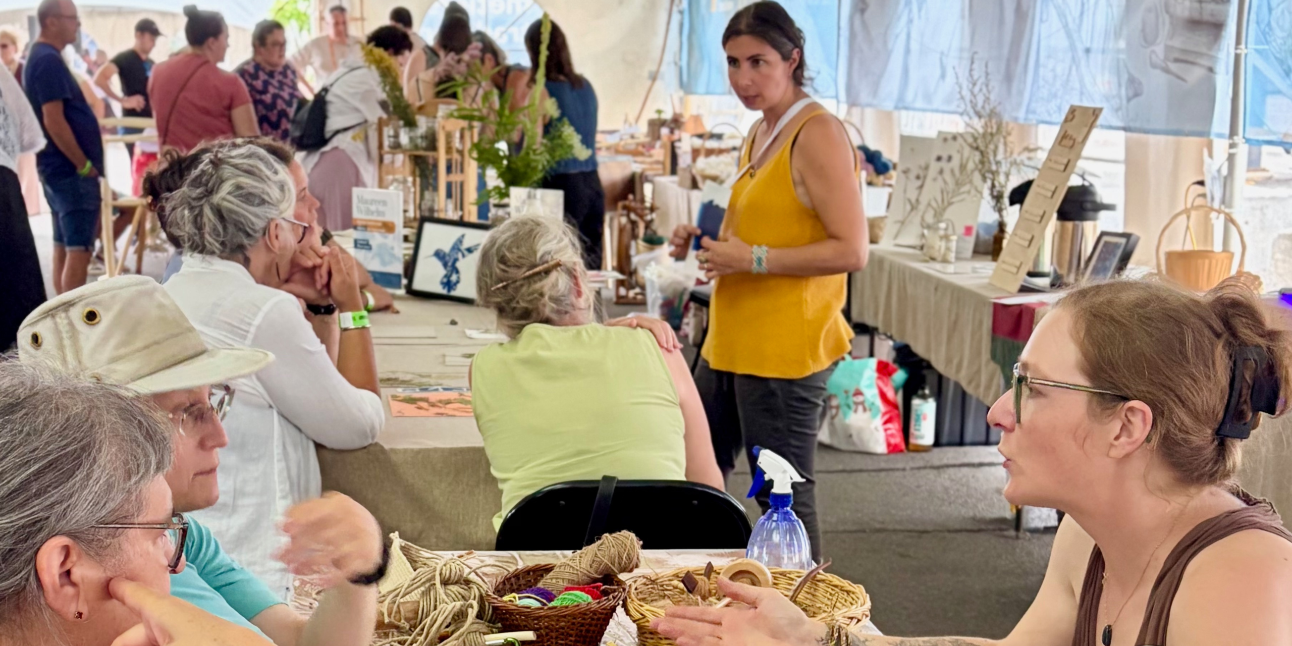 Métiers & Traditions au Festival de la fibre TWIST : une première collaboration qui en appelle d’autres !